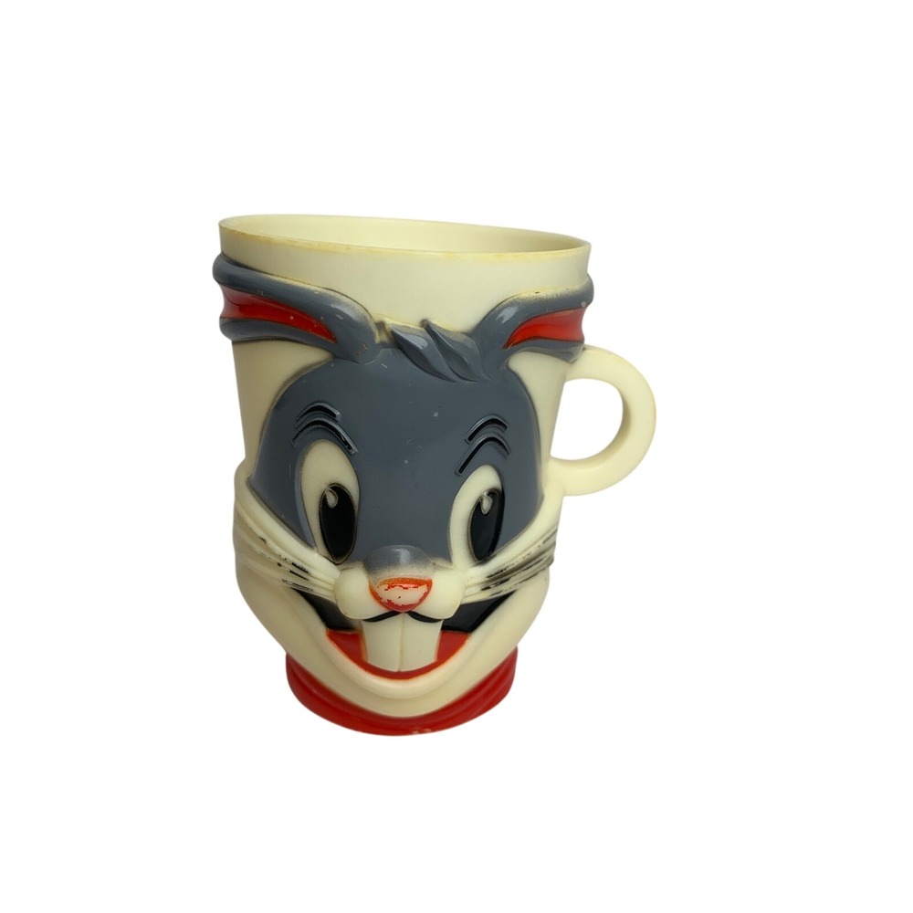 Vintage F&F Mold Bugs Bunny Mug Kids Good Looney Tunes Kidcore Retro 90